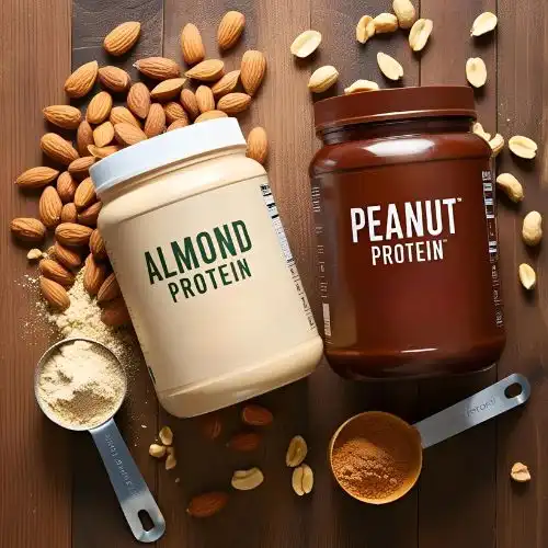 Is almond or peanut protein better?
